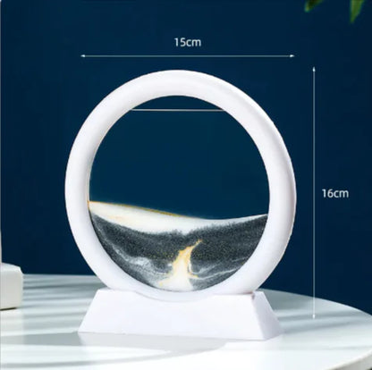 SerenitySand Round Art Display