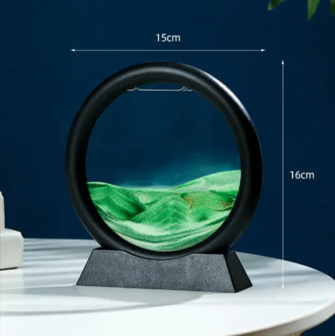 SerenitySand Round Art Display