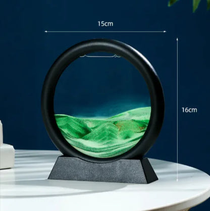 SerenitySand Round Art Display