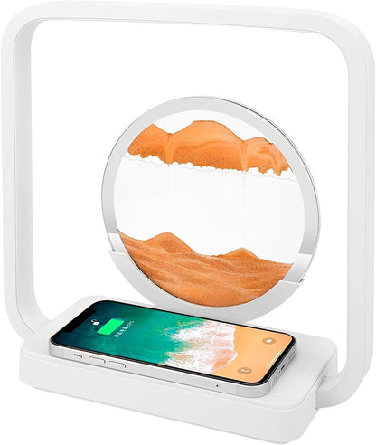 AuroraFlow Luminous Sand Lamp