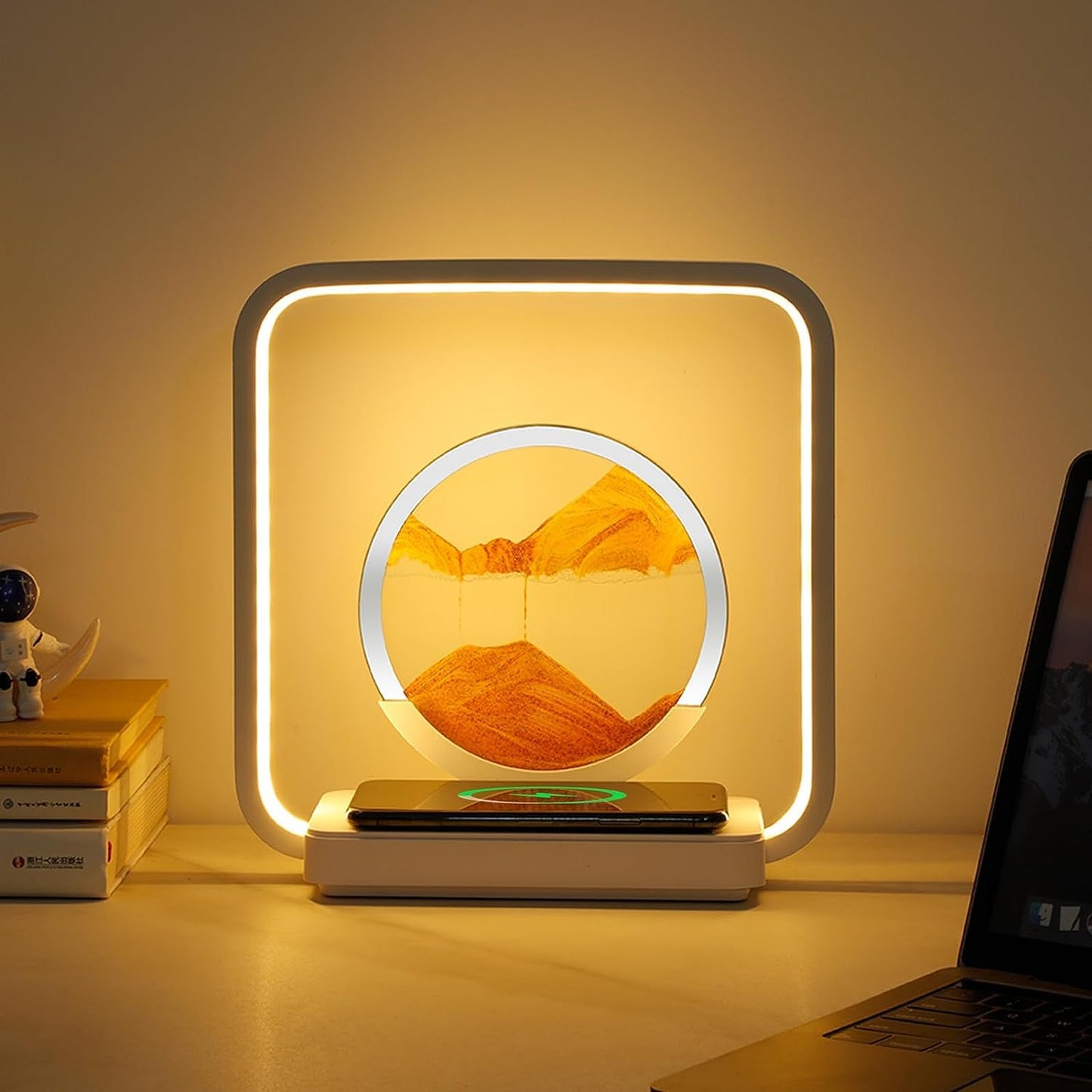 AuroraFlow Luminous Sand Lamp