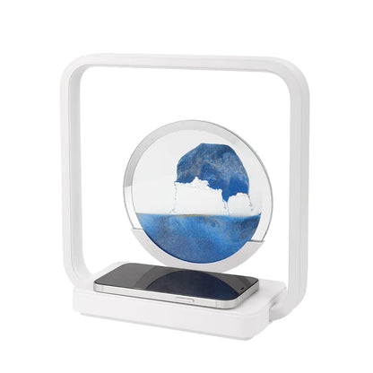 AuroraFlow Luminous Sand Lamp