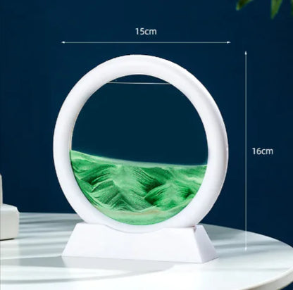 SerenitySand Round Art Display