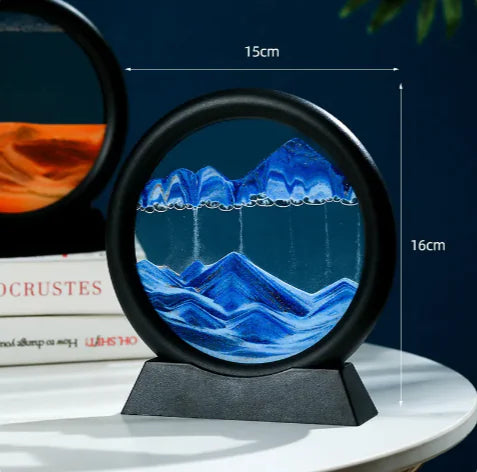 SerenitySand Round Art Display