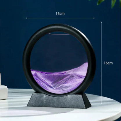 SerenitySand Round Art Display