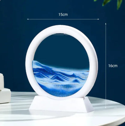 SerenitySand Round Art Display
