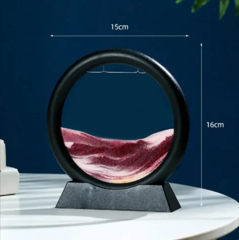 SerenitySand Round Art Display