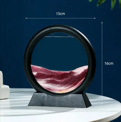 SerenitySand Round Art Display