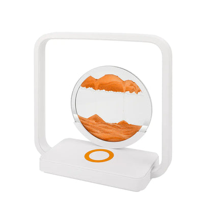 AuroraFlow Luminous Sand Lamp