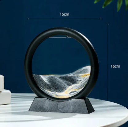 SerenitySand Round Art Display