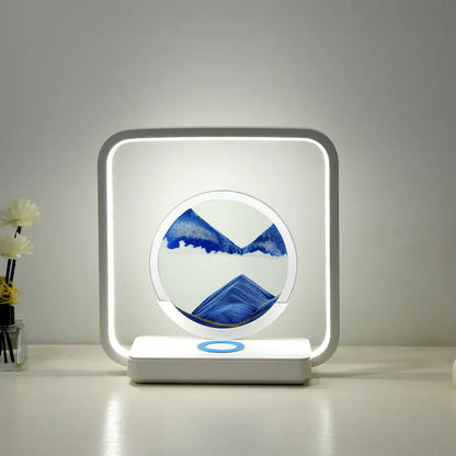 AuroraFlow Luminous Sand Lamp