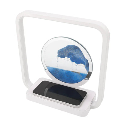 AuroraFlow Luminous Sand Lamp