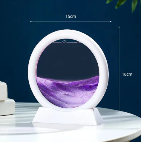 SerenitySand Round Art Display
